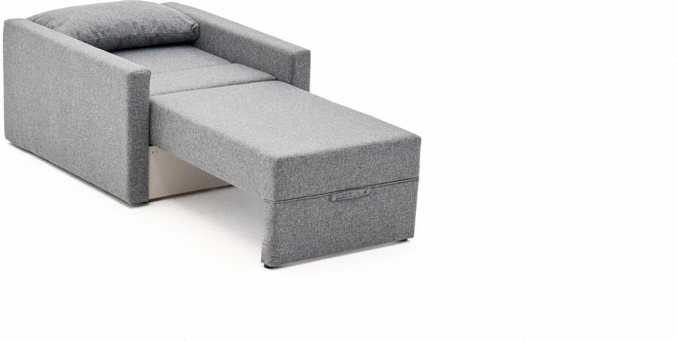 Enosedalna kavč-postelja, Atelier del Sofa Saros, siva