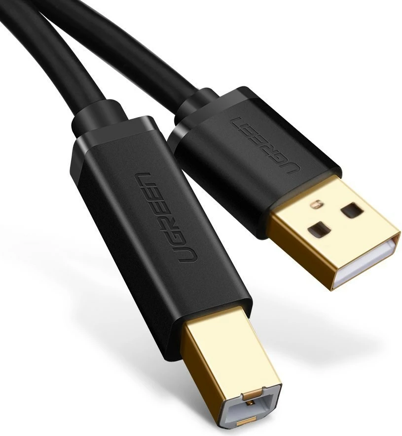 USB kabel UGREEN 10351, USB 2.0, 3 m, črn