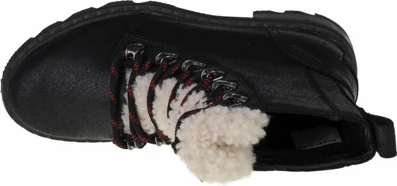 Čizme Sorel Lennox Lace Cozy WP, črne, ženske