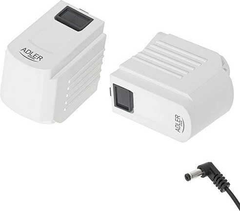 Pokončen sesalnik 2-v-1, Adler AD 7064, brez vrečke, 2000 mAh, 350 W, bel