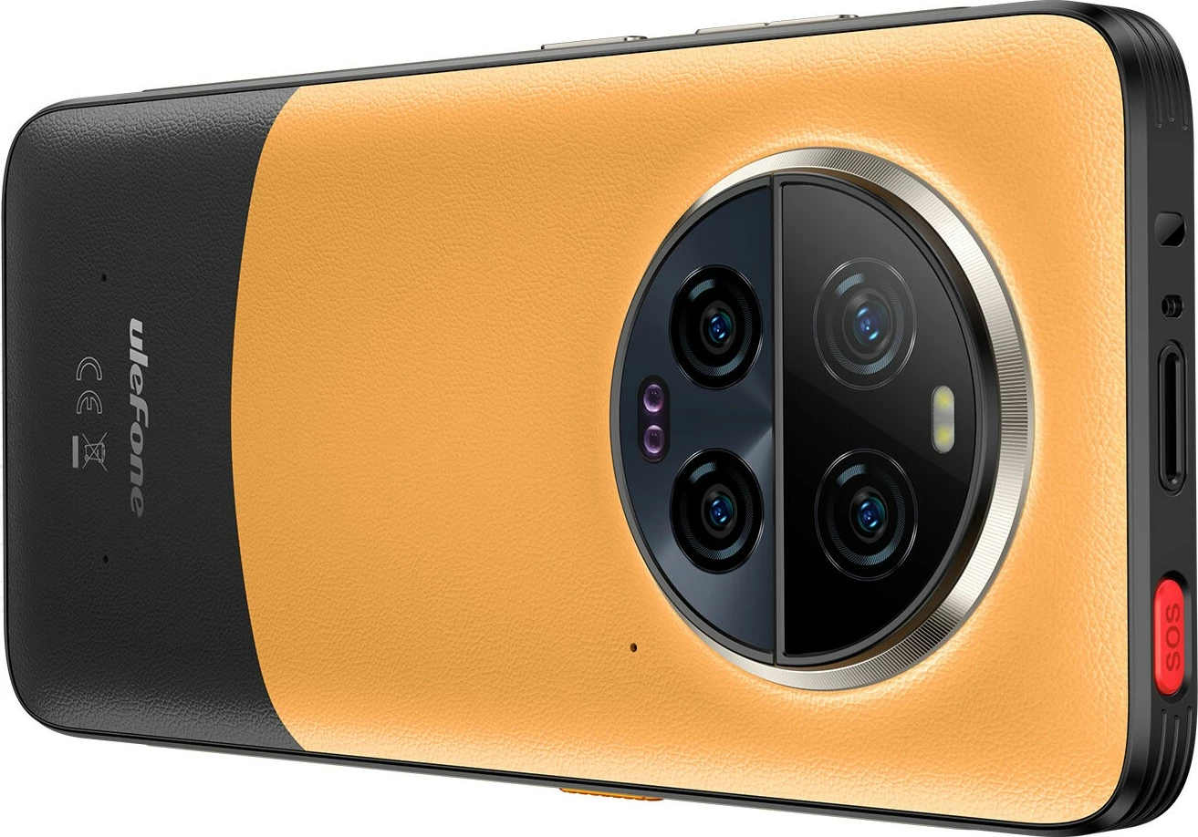 Pametni telefon Ulefone Armor 23 Ultra 5G, 12/512 GB, oranžen