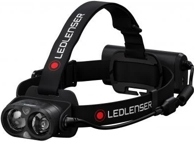 Čelna svetilka 4800 mAh Ledlenser H19R Core, IP68, črna