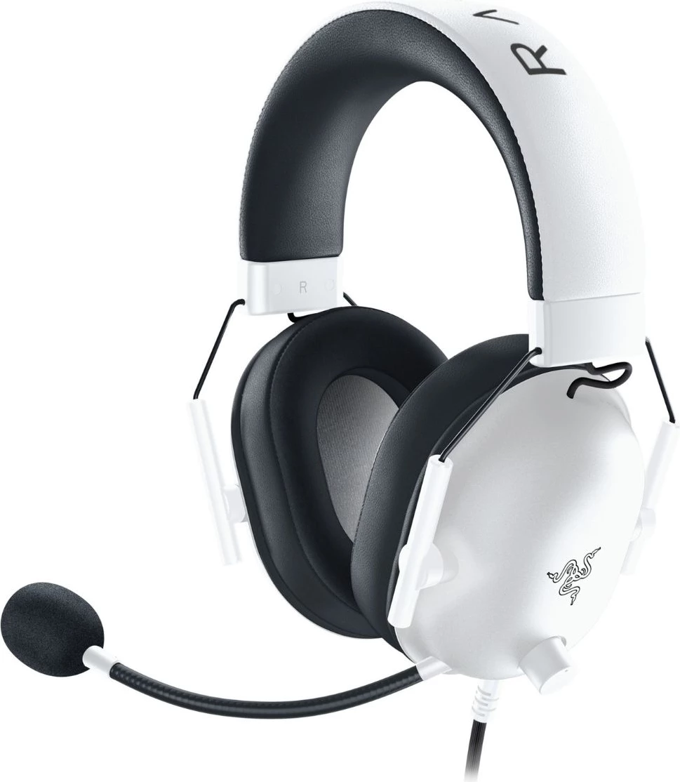 Slušalke za igre z mikrofonom, Razer BlackShark V2 X RZ04-03240700-R3M1, over-ear, bele