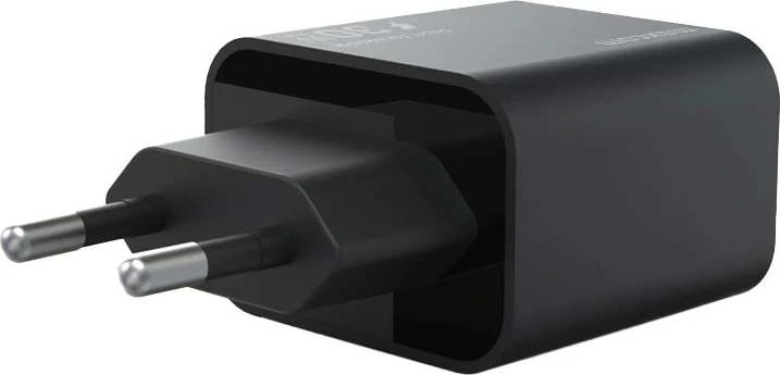 Mrežni polnilec Maxcom LAD 30W USB A+C, črn