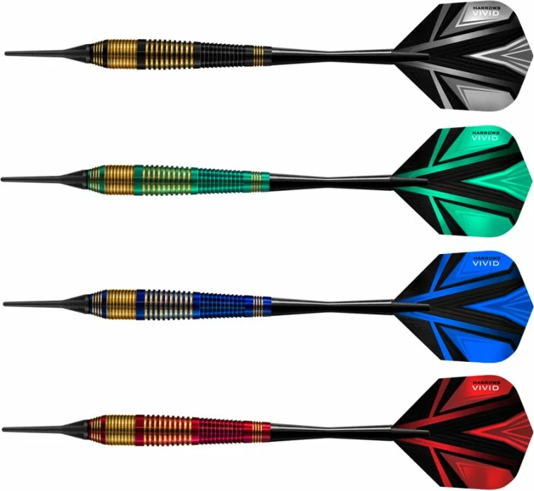 Šipke za dart Harrows Vivid, za moške in ženske