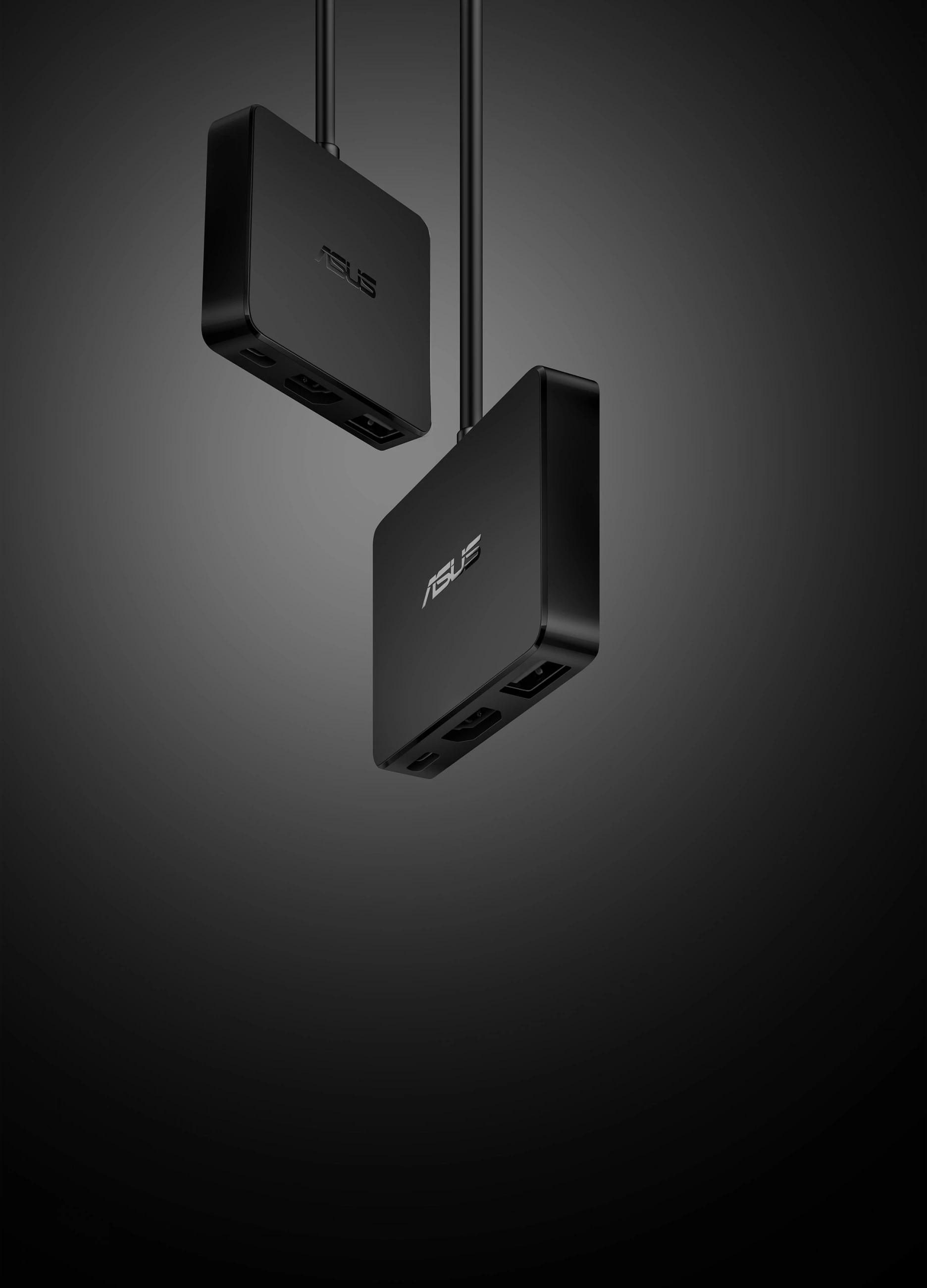 Mini dock USB-C ASUS, 10 Gbit/s, 4K Ultra HD, 100 W, črn