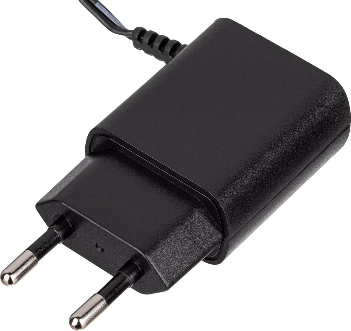 Napajalnik za britvico AKYGA AK-PD-05, 15V 360mA, 1,5 m, črn
