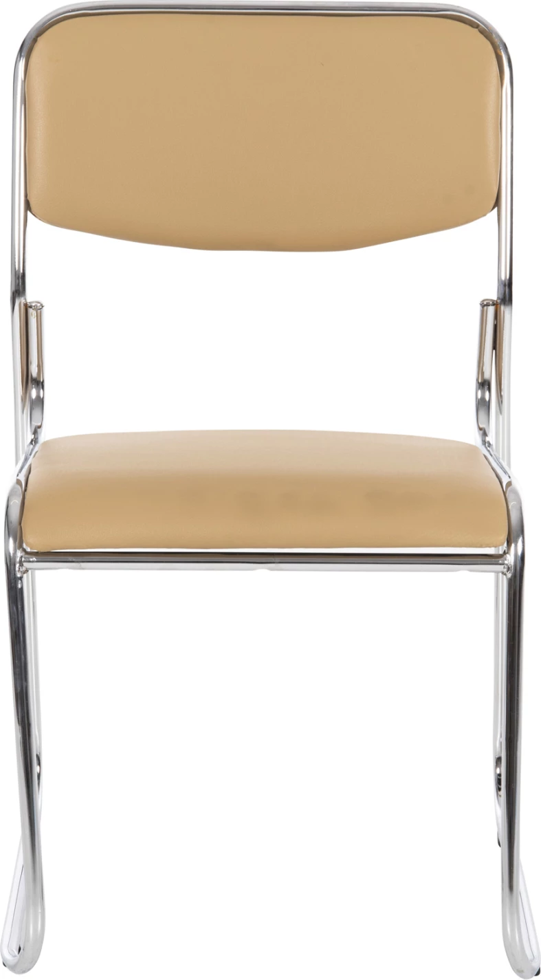 Konferenčni/obiskovalni stol MABEL FH1019.07 kromiran okvir-mocha PU 47x48x78Hcm