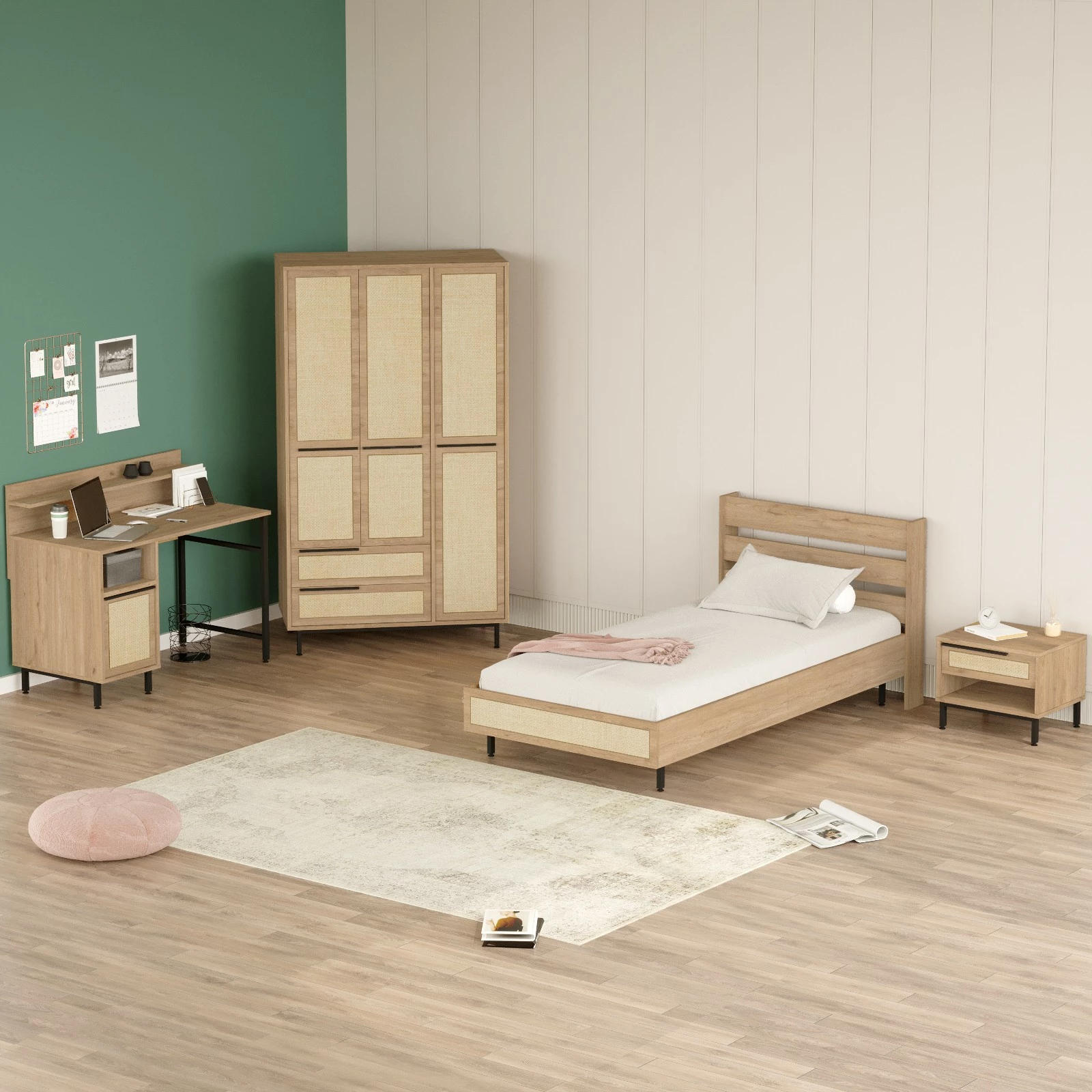 Set sobe za mladino Skye Decor, ON24-SU