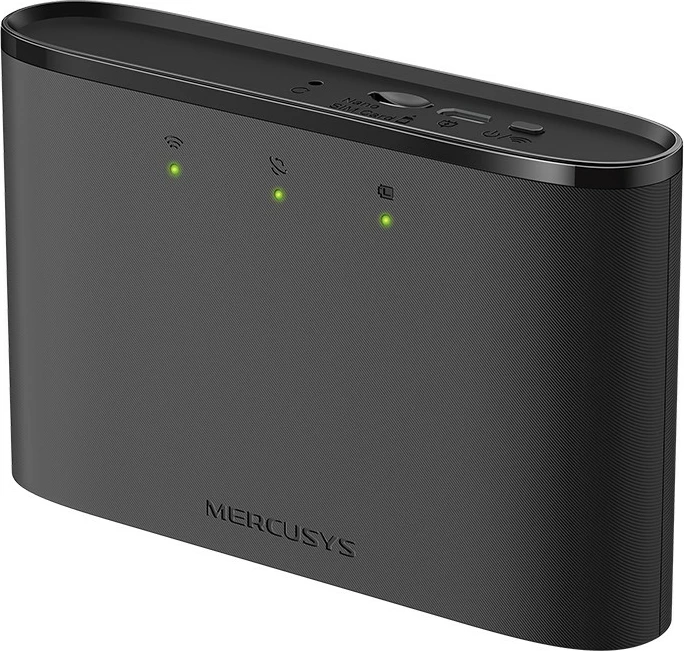 Mobilni usmerjevalnik TP-Link Mercusys 4G LTE, Wi-Fi, črn