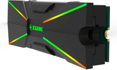Hlajenje SSD Xilence Performance A+ M2SSD Kühler ARGB XC401, črno