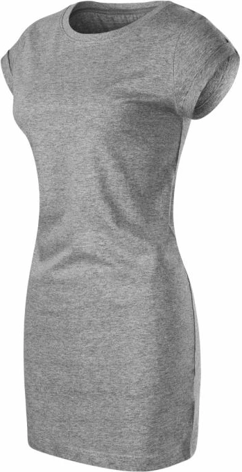 Obleka Malfini za ženske, siva