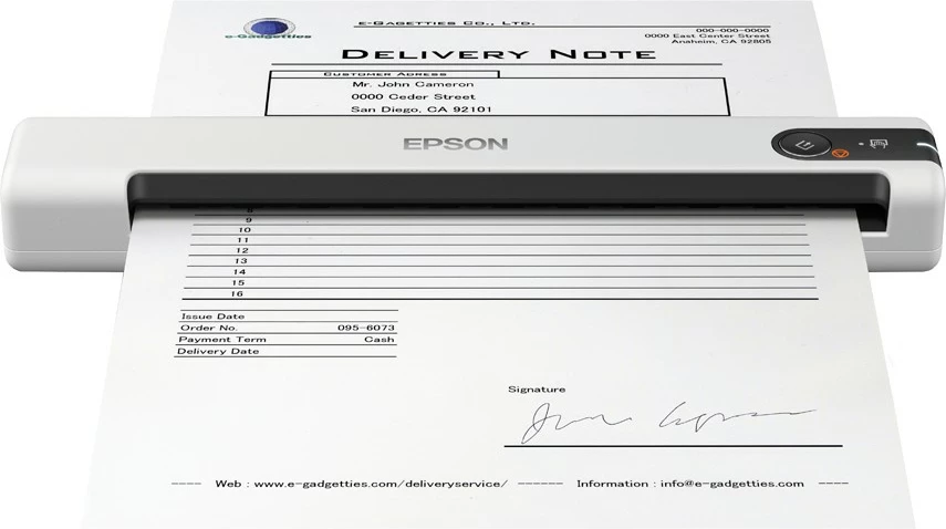 Portativen skener, Epson WorkForce DS-70, 600 x 600 DPI, A4, USB