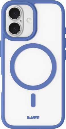 Zaščitni ovitek LAUT Huex Protect MagSafe za iPhone 16, modra
