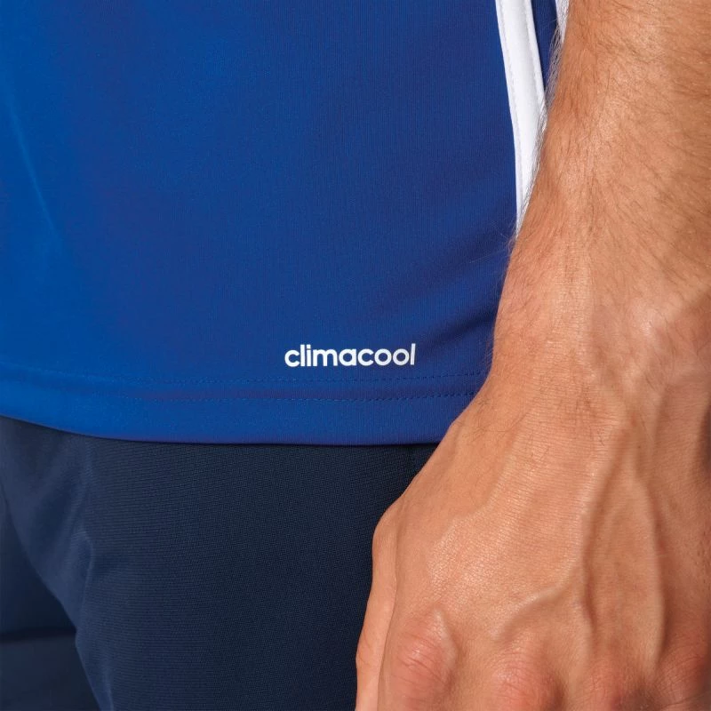 Dres za nogomet za moške in otroke adidas, moder