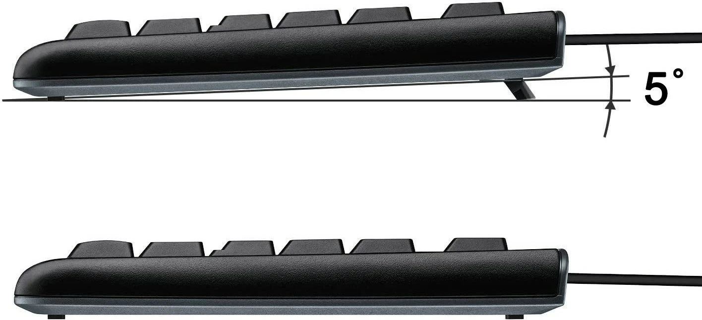 Polna USB tastatura QWERTY, črna — EQUIP