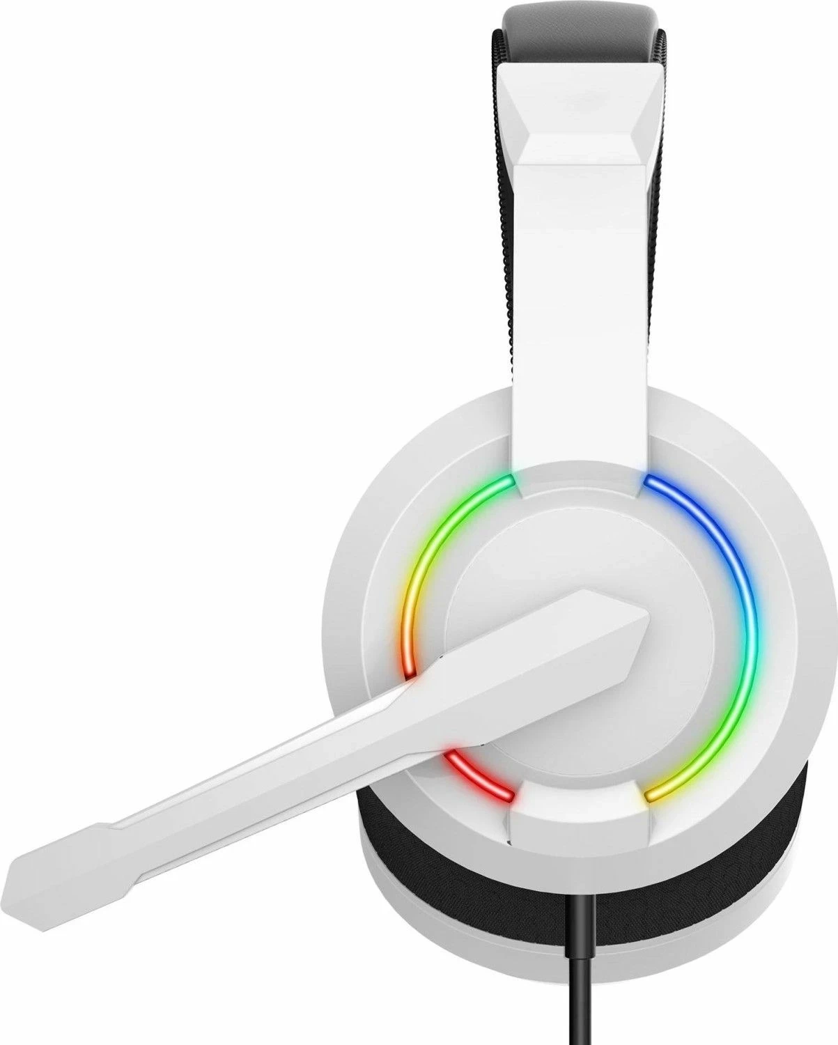 Gaming slušalke z mikrofonom, z žico, bele Baracuda BGH-021 Hydra