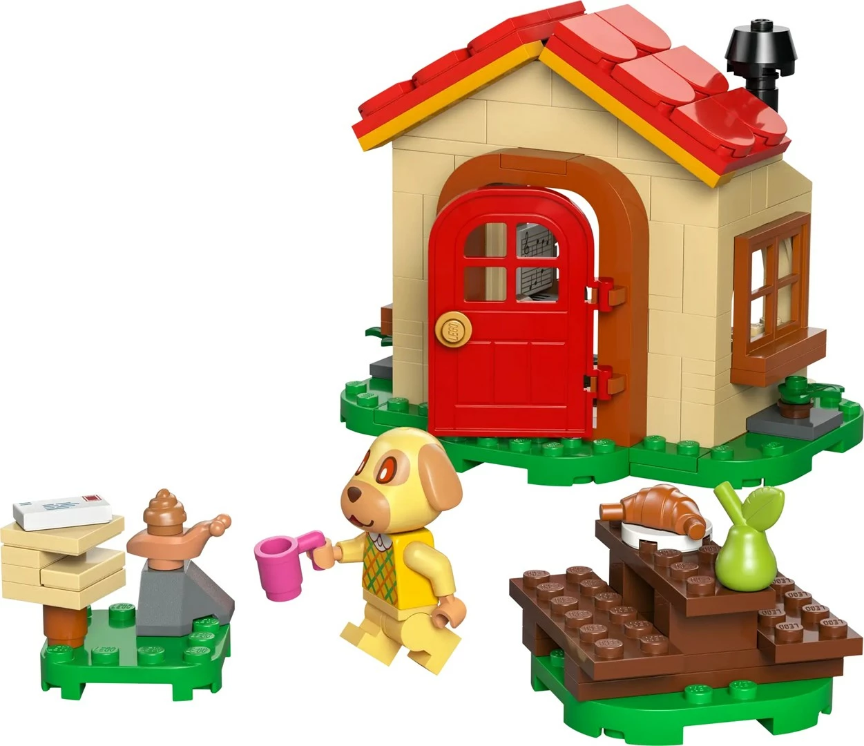 Prijetna hiška Goldie iz LEGO Animal Crossing 77058, 149 kosov