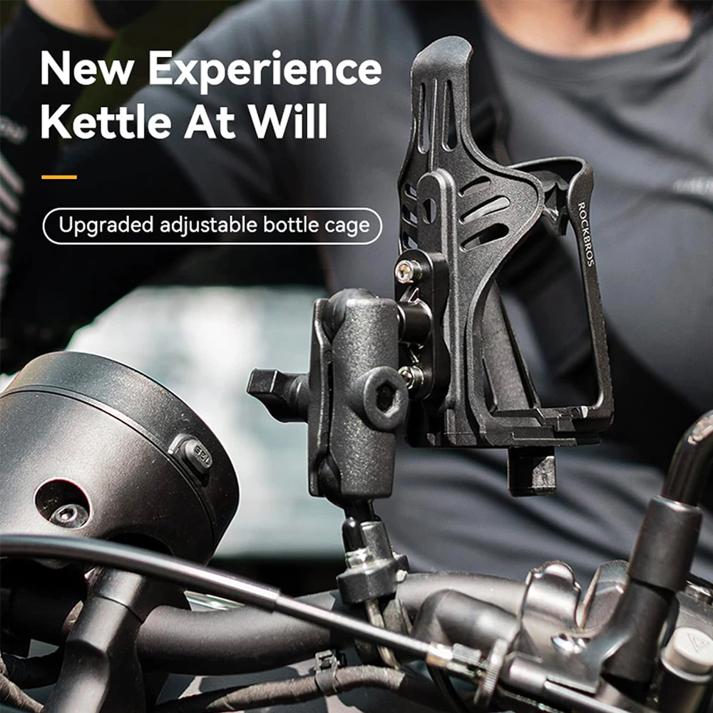 Držalo za steklenico za krmilo kolesa Rockbros 31210008002, črno