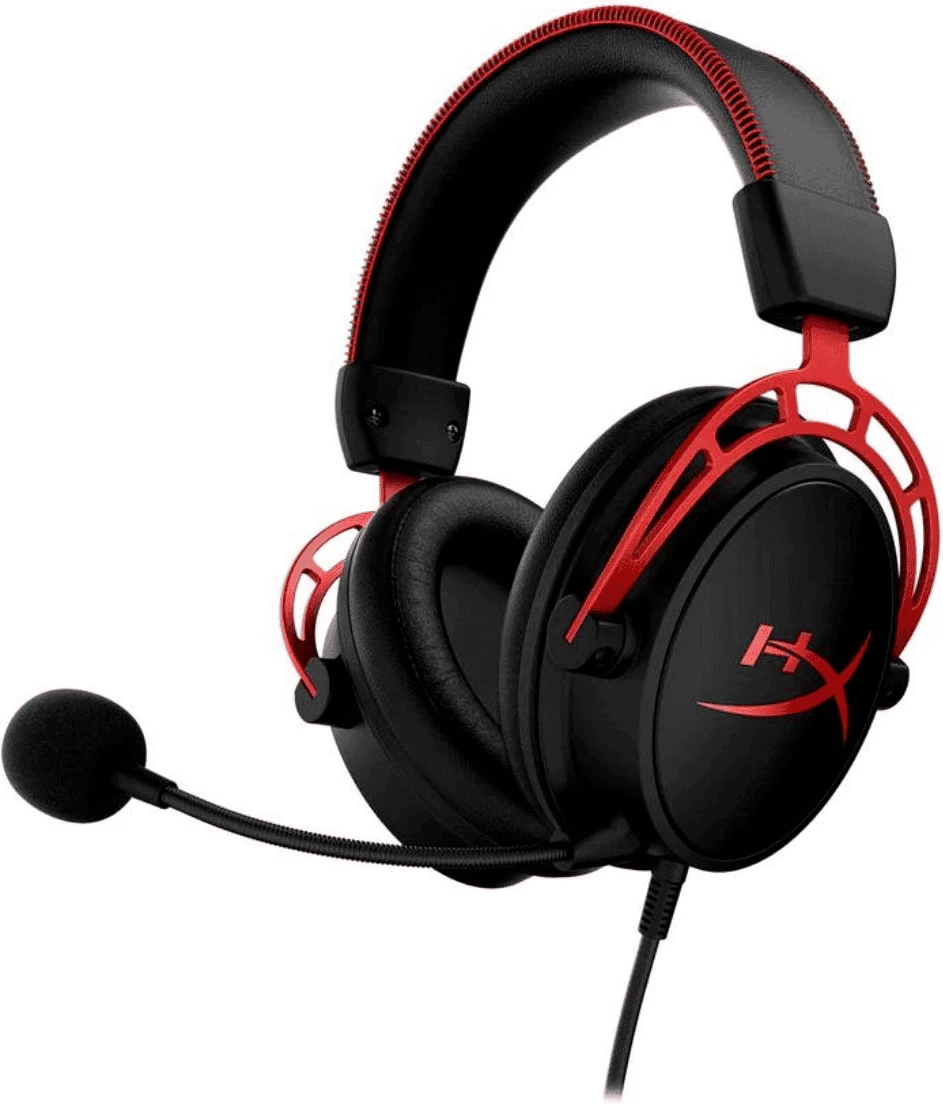 Slušalke HyperX Cloud Alpha, črne/rdeče