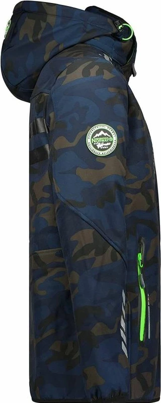 Softshell jakna Geographical Norway za moške, večbarvna