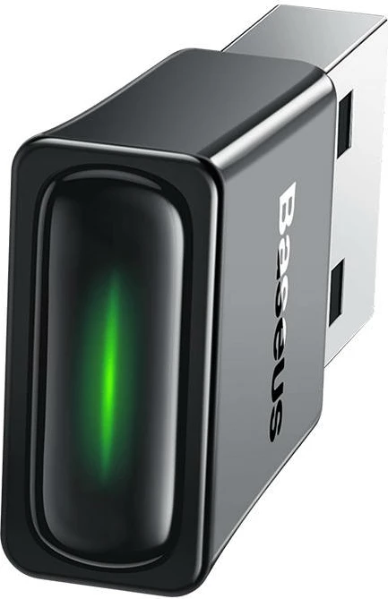 Brezžični adapter, Baseus BA07, USB-A, Bluetooth 5.3, črn