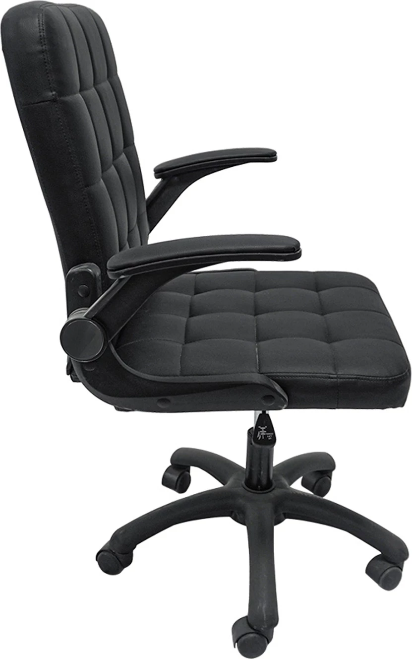 Pisarniški stol PORTIMA FH1197.01 črn PVC-nylon okvir in podnožje 69x53x98Hcm