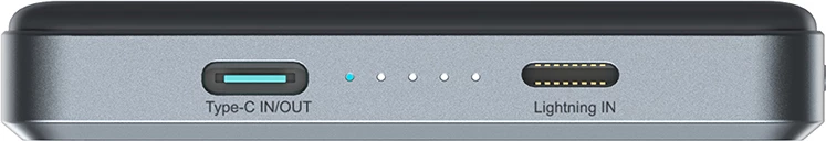 Powerbank 10.000 mAh, ultra tanek, siv Joyroom JR-PBM08 Pro