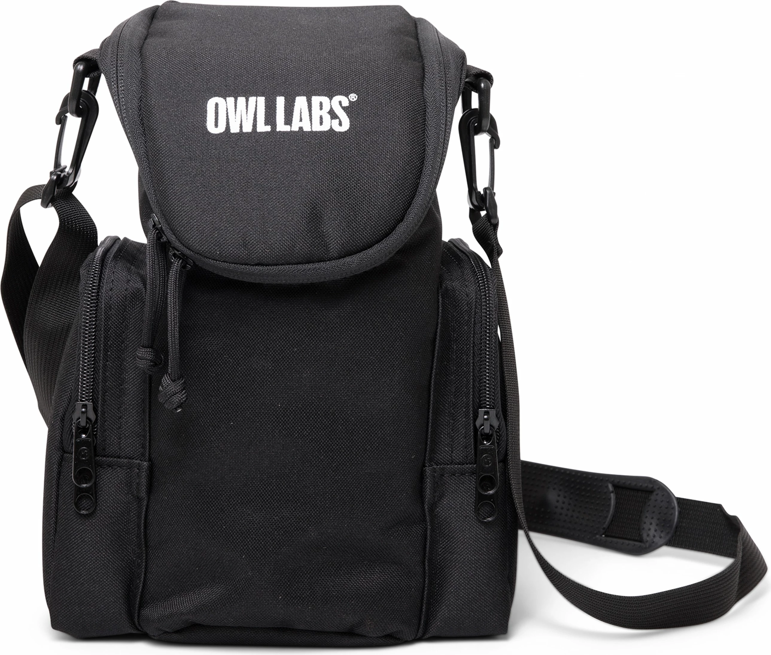Zaščitna torbica za Meeting Owl, Owl Labs, poliestrska, z naramnim trakom, črna
