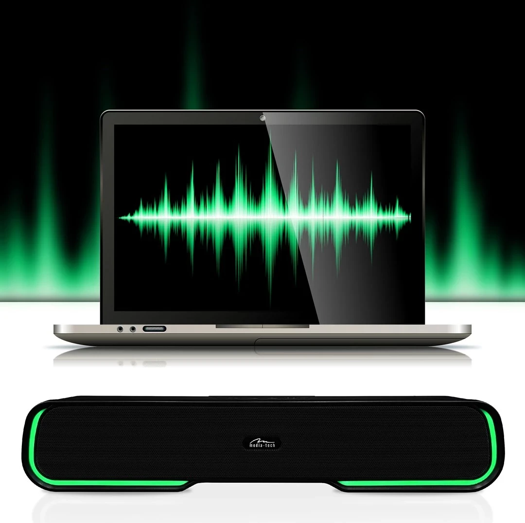 Bluetooth zvočni bar Media tech PHANTOM BT MT3180, črn