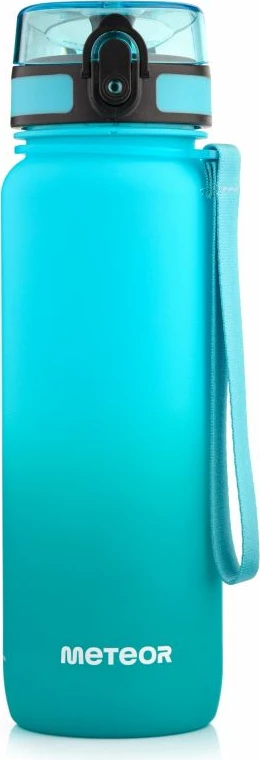 Športna steklenica Meteor, zelena/modra