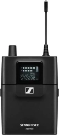 Monitorni set za uho Sennheiser XSW IEM SET (A), z bodypack sprejemnikom, LCD, črn