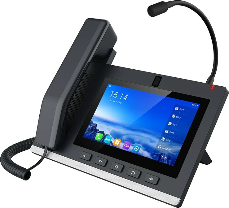 VoIP telefon, 7" zaslon na dotik, Bluetooth 5.0, Fanvil A308i