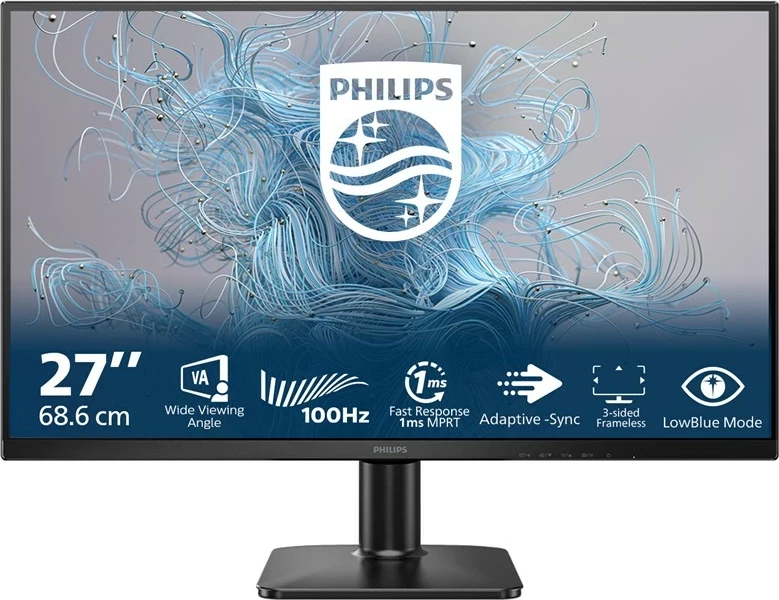 27" zaslon Full HD LCD, Philips 27E2N1100L/00, črn