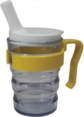 Držalo za kozarce in skodelice SUNDO, rumeno