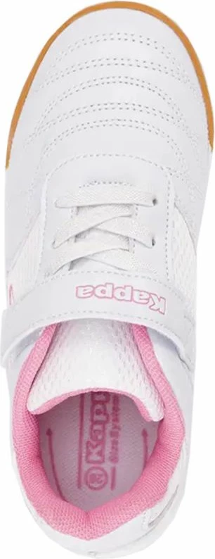 Superge za deklice Kappa Damba K, bele z rožnato