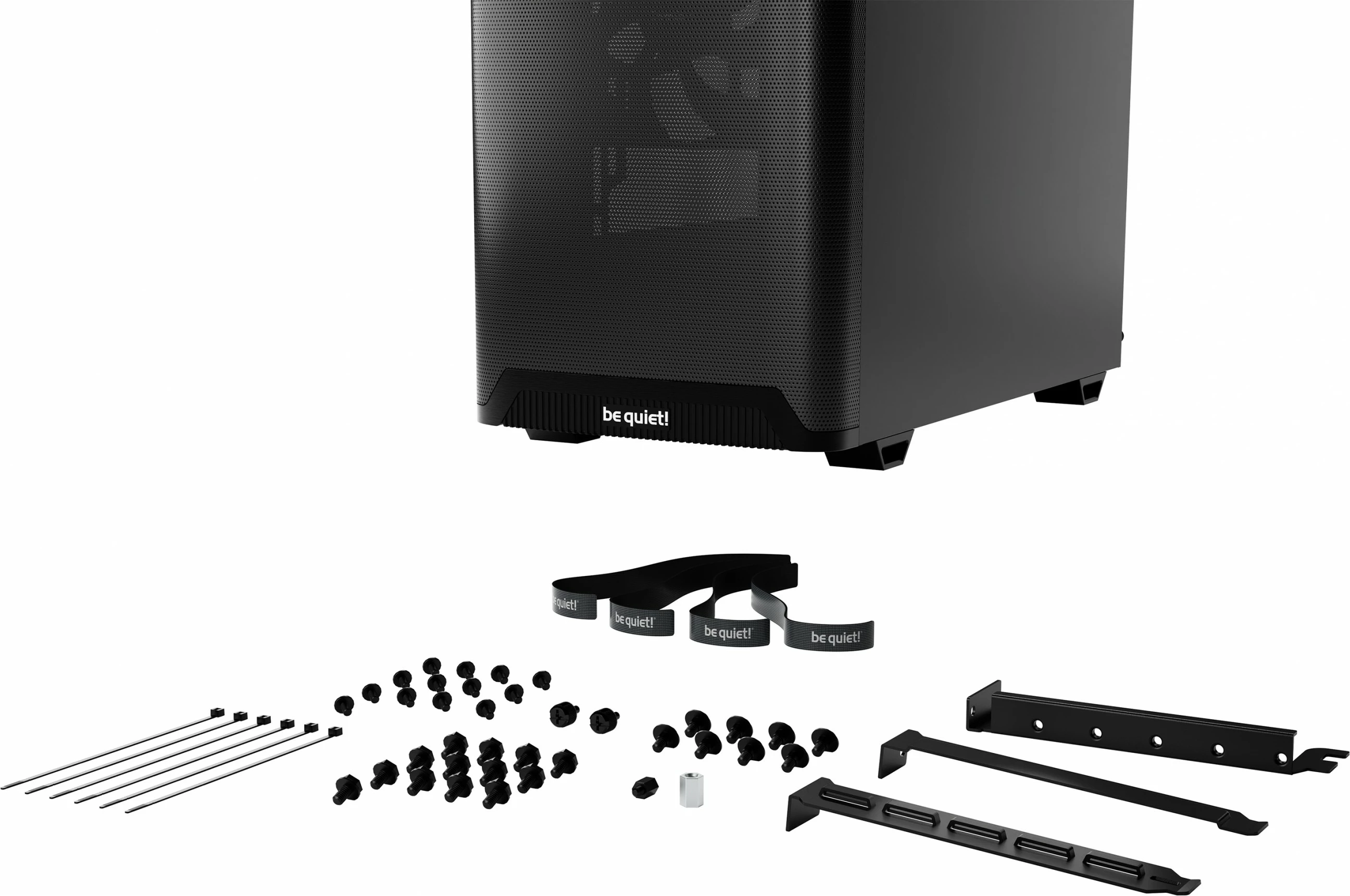 Kompjuterska ohišje be quiet! PURE BASE 501 Airflow Black, Midi Tower, ATX, micro ATX, Mini-ITX, črno