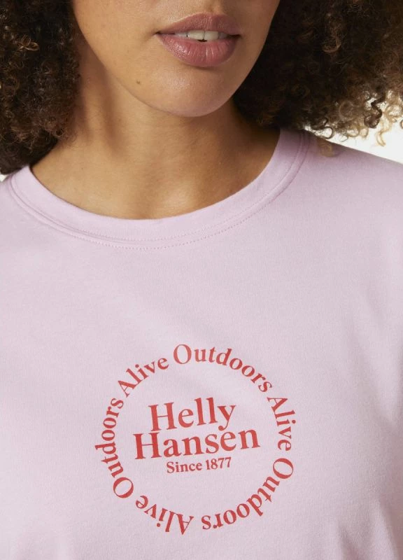 Majica za ženske Helly Hansen, rožnata