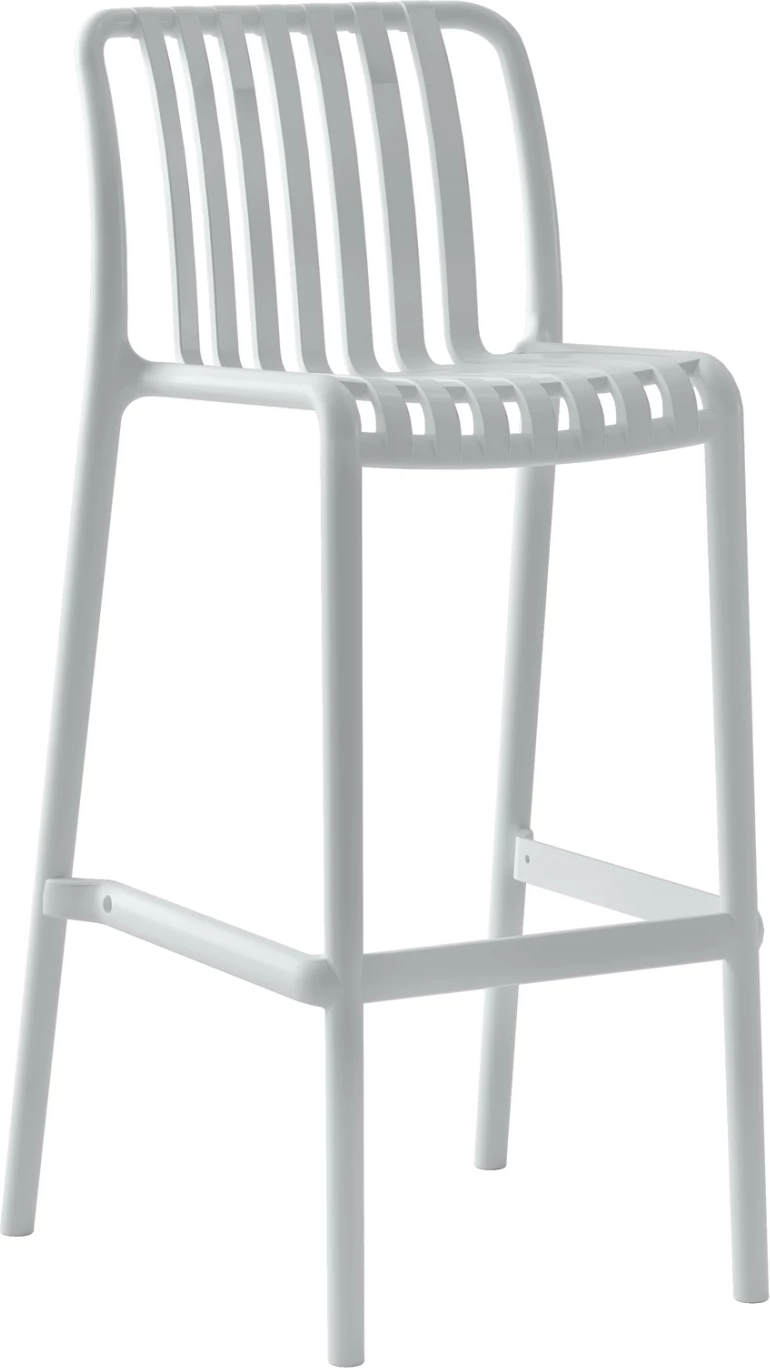 Barski stol iz polipropilena CONVEE FH6098.01 bel 38,5x49,5x102H cm