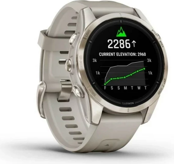 Napredna športna ura EPIX PRO Gen 2, 42 mm, Sapphire Edition, Garmin, zlata