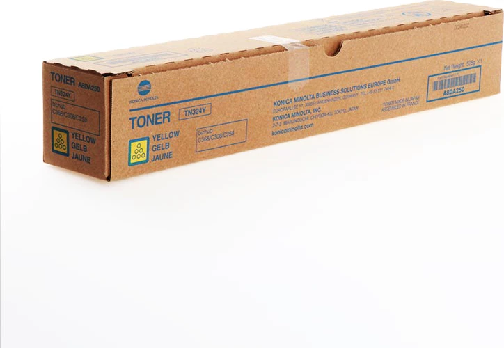Toner kartuša TN324Y A8DA250, Konica Minolta, 26.000 strani, standard, rumena