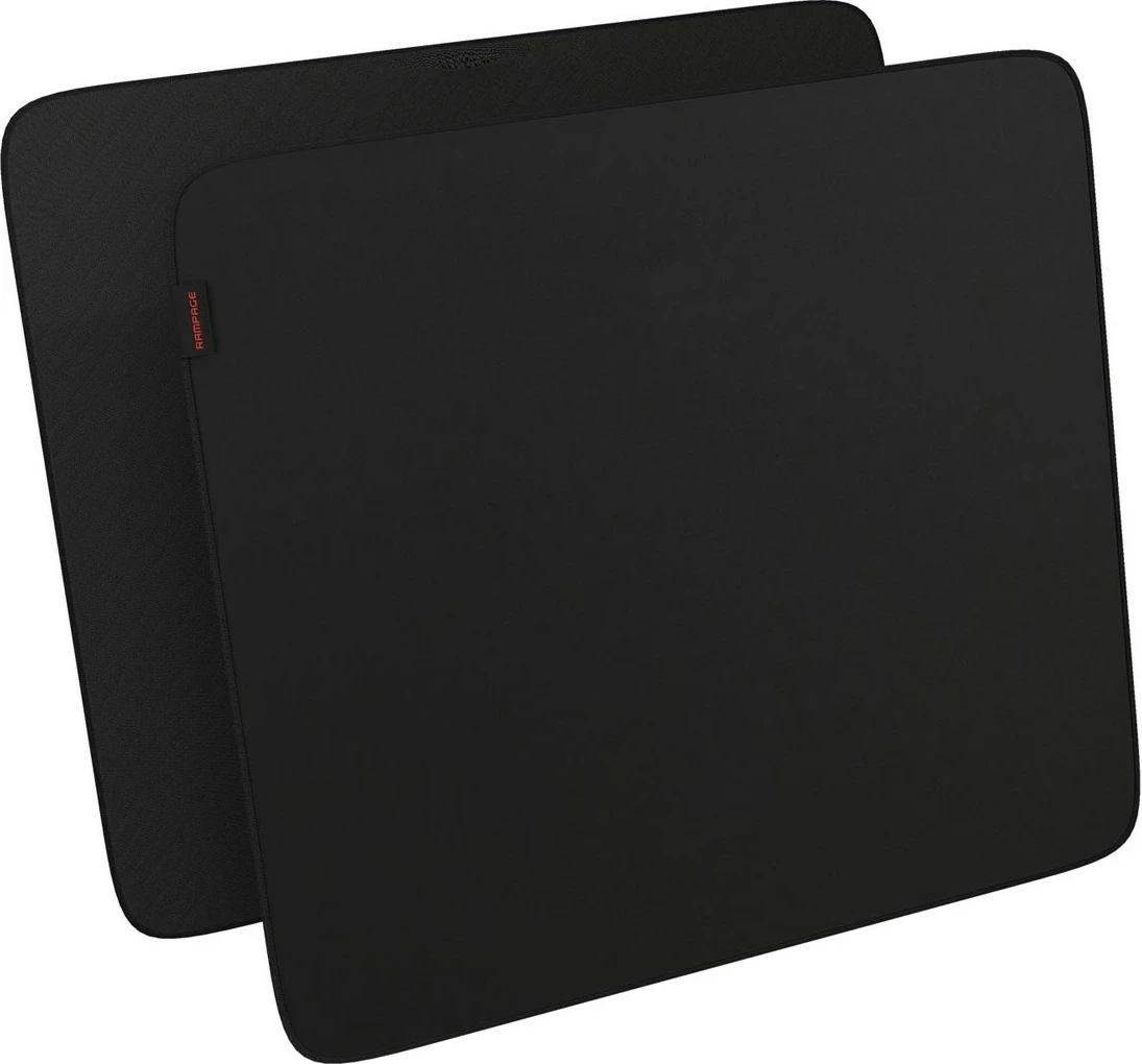 Podloga za miško Rampage Pulsar Pro M 35x29 cm jacquard, črna
