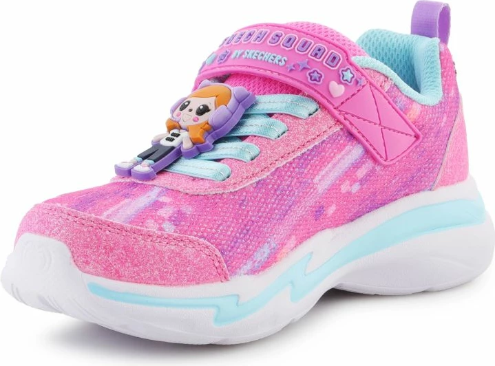 Otroški čevlji Skechers Snuggle Sneaks Skech Squad Jr 302214L-PKMT, rožnati