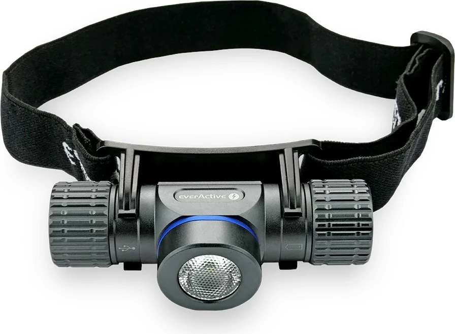Čelna svetilka everActive HL-1100R, 1100 lm, IPX4, črna