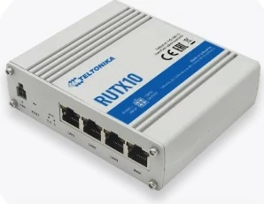 Router Teltonika RUTX10, Wi‑Fi 5 (802.11ac), dual‑band (2,4 GHz / 5 GHz), Ethernet LAN, bel, namizni