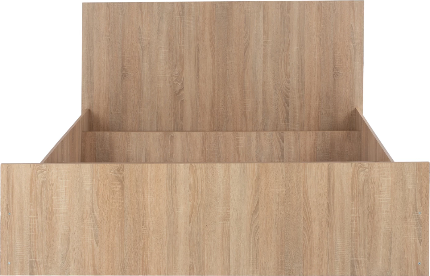 Postelja ADLER 160x200 cm v barvi sonoma hrasta