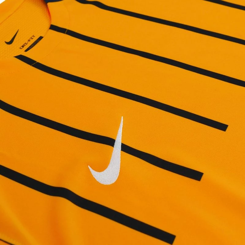 Majica za moške, črno-oranžna Nike