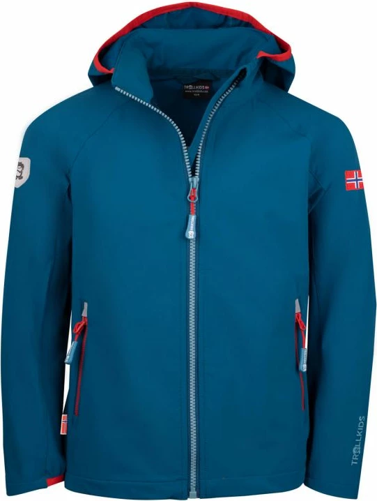 Otroška softshell jakna, Trollkids, navy blue