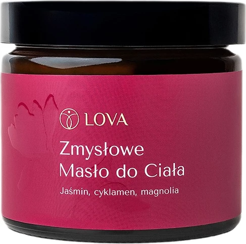 Negovalno maslo za telo Sensual Jasmine Cyclamen Magnolia LOVA, 250 ml