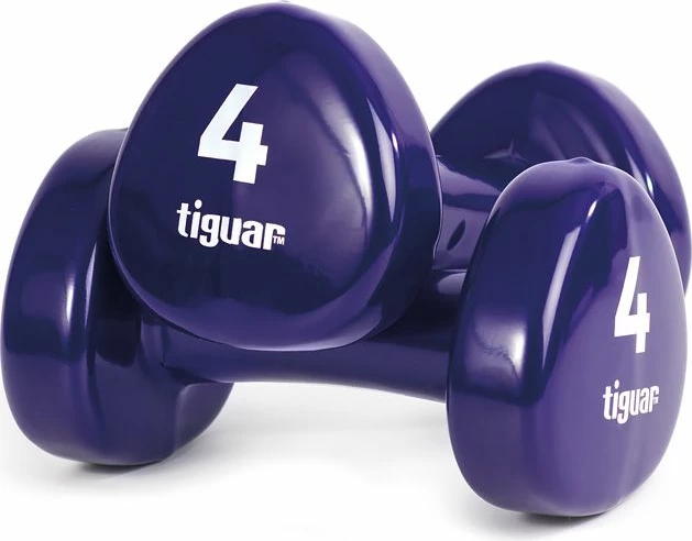 Vinilne uteži, Tiguar, za moške in ženske, vijolične